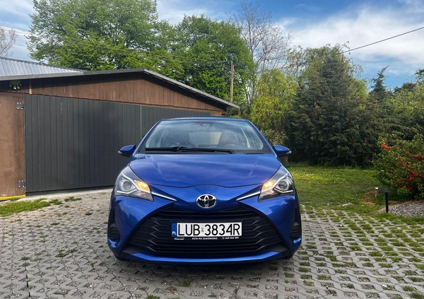 Toyota Yaris cena 46500 przebieg: 80000, rok produkcji 2017 z Lublin małe 781